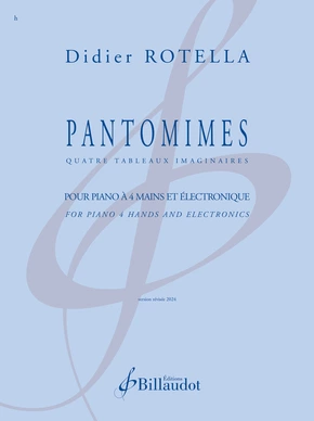 Pantomimes Quatre tableaux imaginaires